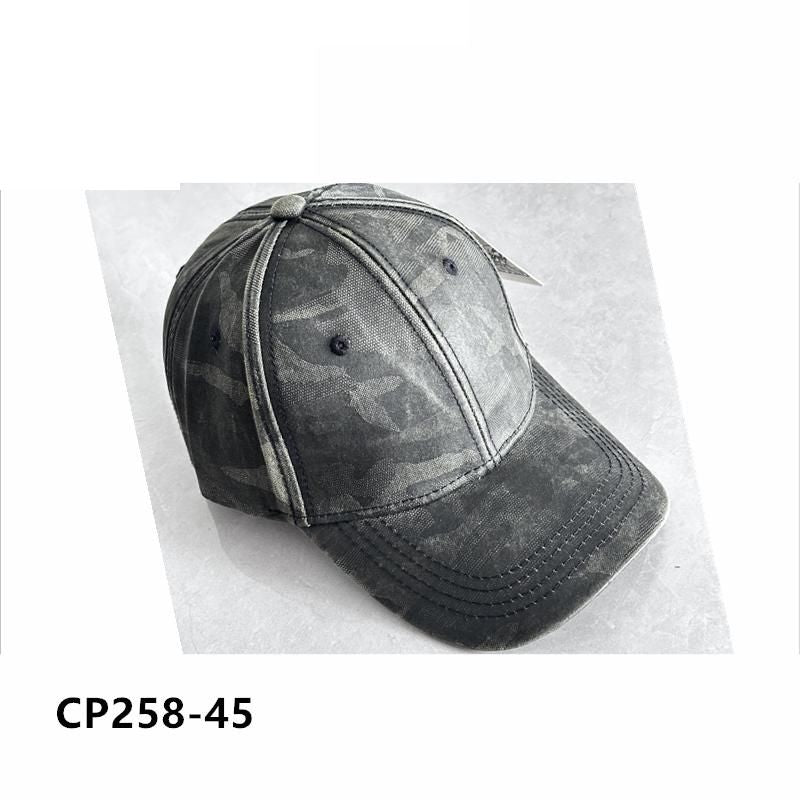 CP258-45 Camo Washed Baseball Cap