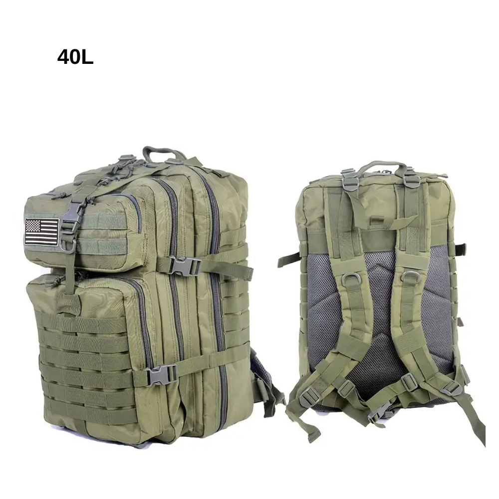 Multi-Compartment Outdoor Gear Backpack – 40L
