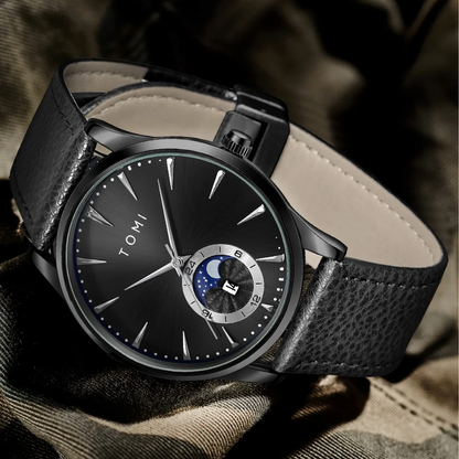 TOMI T024 Classic Men's Analog Wristwatch