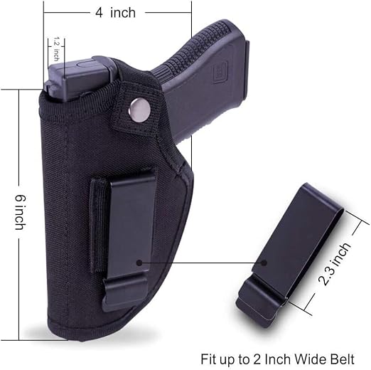 Inner waist holster