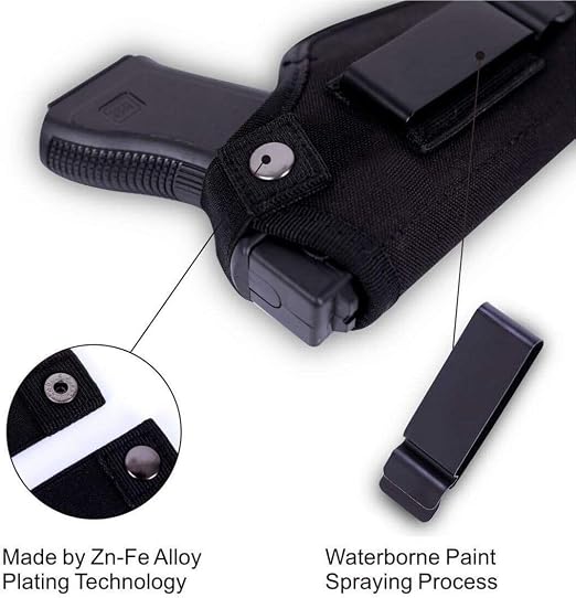 Inner waist holster