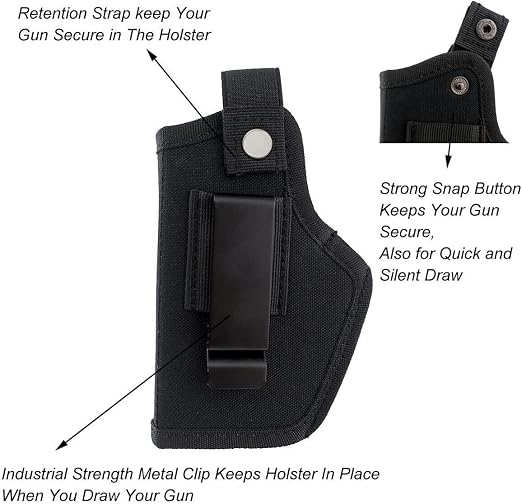 Inner waist holster