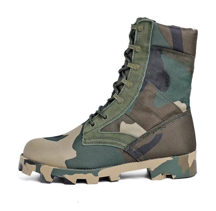 Outdoor Boots Rugged Woodland