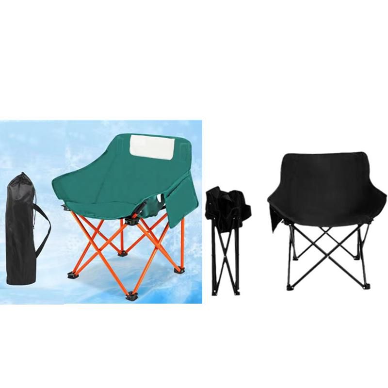 Wide Comfort Outdoor Folding Chair – Heavy-Duty & Portable