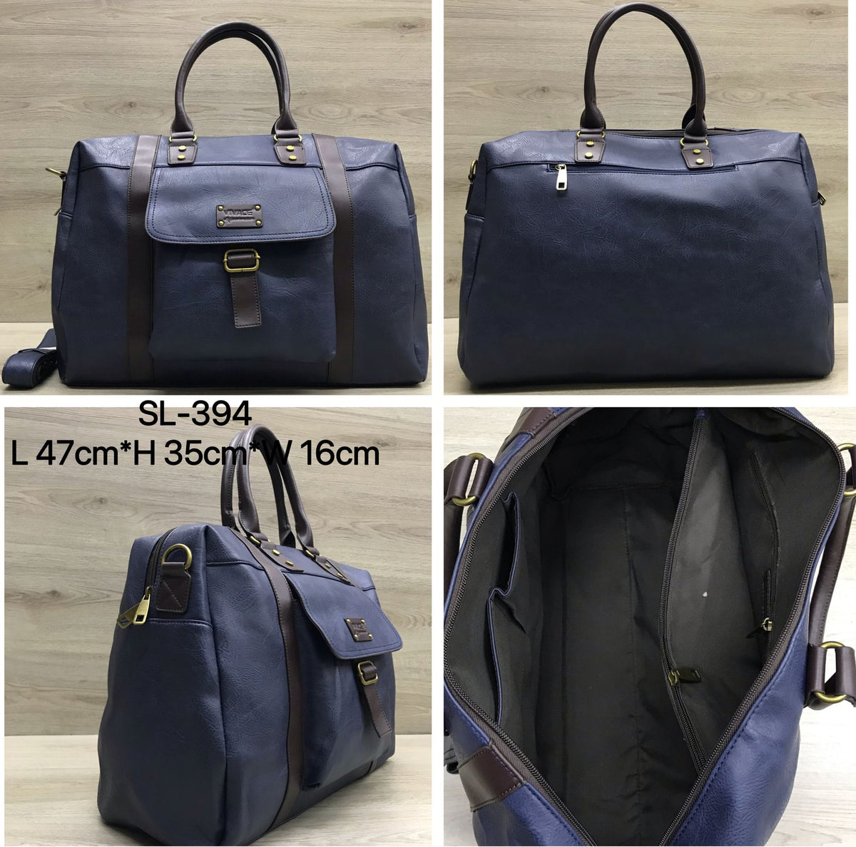 SL-080 Premium Pu Leather Laptop Bag