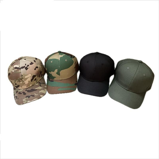 Men/Women Camouflage Cap Rip Stop