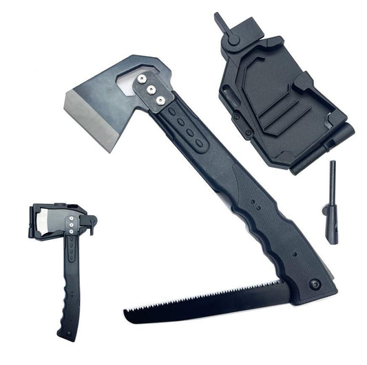 5-in-1 Outdoor Survival Multi-Tool Axe