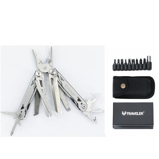 Traveler 14-in-1 Stainless Steel Multitool