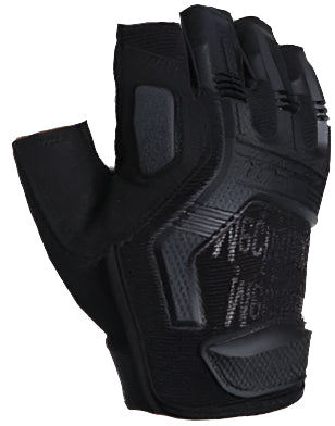Black glove with gray accents on a white background