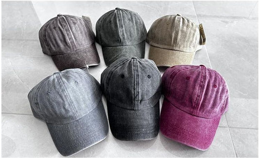 Men/Women Jean Plain Cap