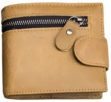 X-805 Genuine Leather Cowhide Men's Bifold Wallet