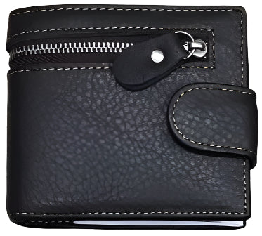 X-805 Genuine Leather Cowhide Men's Bifold Wallet