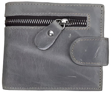 X-805 Genuine Leather Cowhide Men's Bifold Wallet