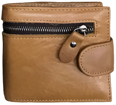 X-805 Genuine Leather Cowhide Men's Bifold Wallet