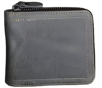 X-8100 Genuine Leather Cowhide Men's Bifold Wallet