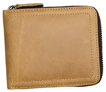 X-8100 Genuine Leather Cowhide Men's Bifold Wallet