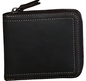 X-8100 Genuine Leather Cowhide Men's Bifold Wallet