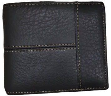 X-866 Genuine Leather Cowhide Men's Bifold Wallet