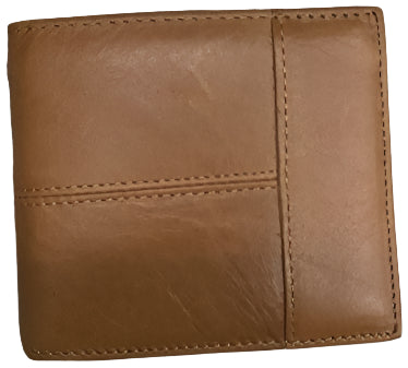 X-866 Genuine Leather Cowhide Men's Bifold Wallet