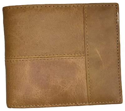 X-866 Genuine Leather Cowhide Men's Bifold Wallet