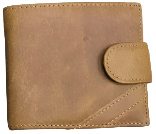 X-8675 Genuine Leather Cowhide Men's Bifold Wallet