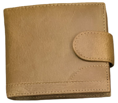 X-8676 Genuine Leather Cowhide Men's Bifold Wallet
