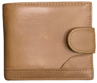 X-8676 Genuine Leather Cowhide Men's Bifold Wallet