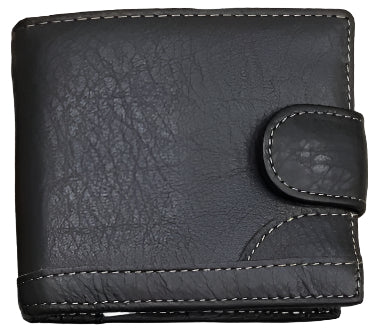X-8676 Genuine Leather Cowhide Men's Bifold Wallet