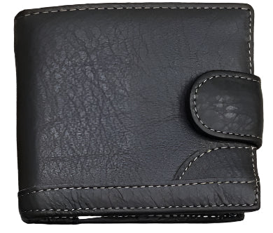 X-8676 Genuine Leather Cowhide Men's Bifold Wallet