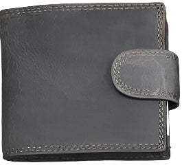 XF-A261-A Genuine Leather Cowhide Men's Bifold Wallet