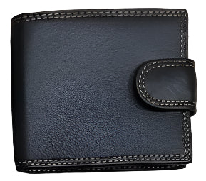 XF-A261-A Genuine Leather Cowhide Men's Bifold Wallet