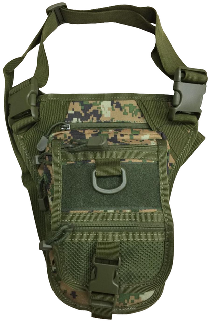 Men's Outdoor Leg Bag Digital Camo
