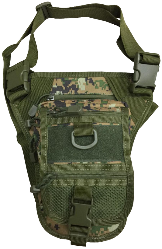 Men's Outdoor Leg Bag Digital Camo