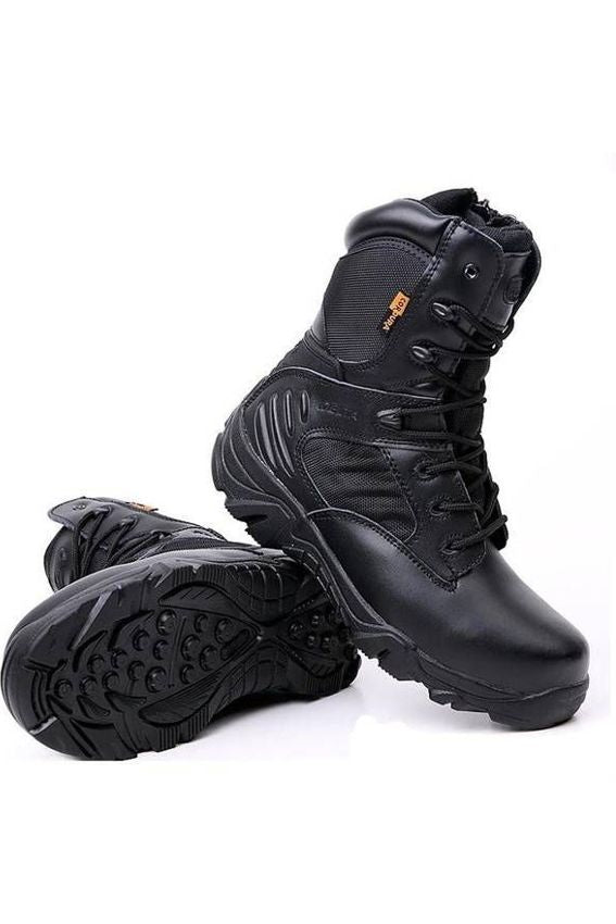 Delta Black Outdoor Boots