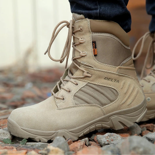 Delta Khaki Outdoor Boots