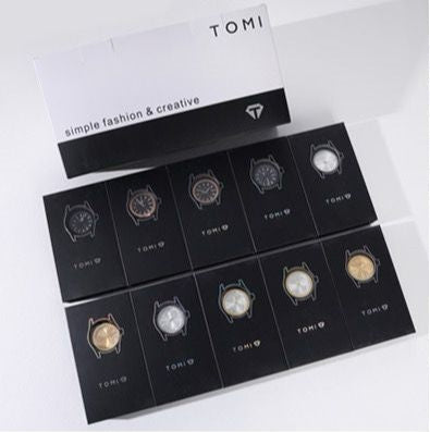 TOMI T301 Men's Analog Watch – Elegant Gift Box Edition