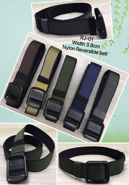 Outdoor Belt Nylon Belt – Modern Design with Buckle (3.8cm Width)