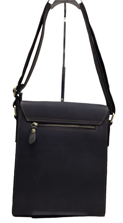 X-722 Genuine Leather Crossbody Bag